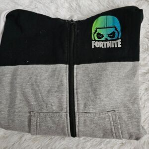 Fortnite Boy's Size Large Zip-Up Hoodie